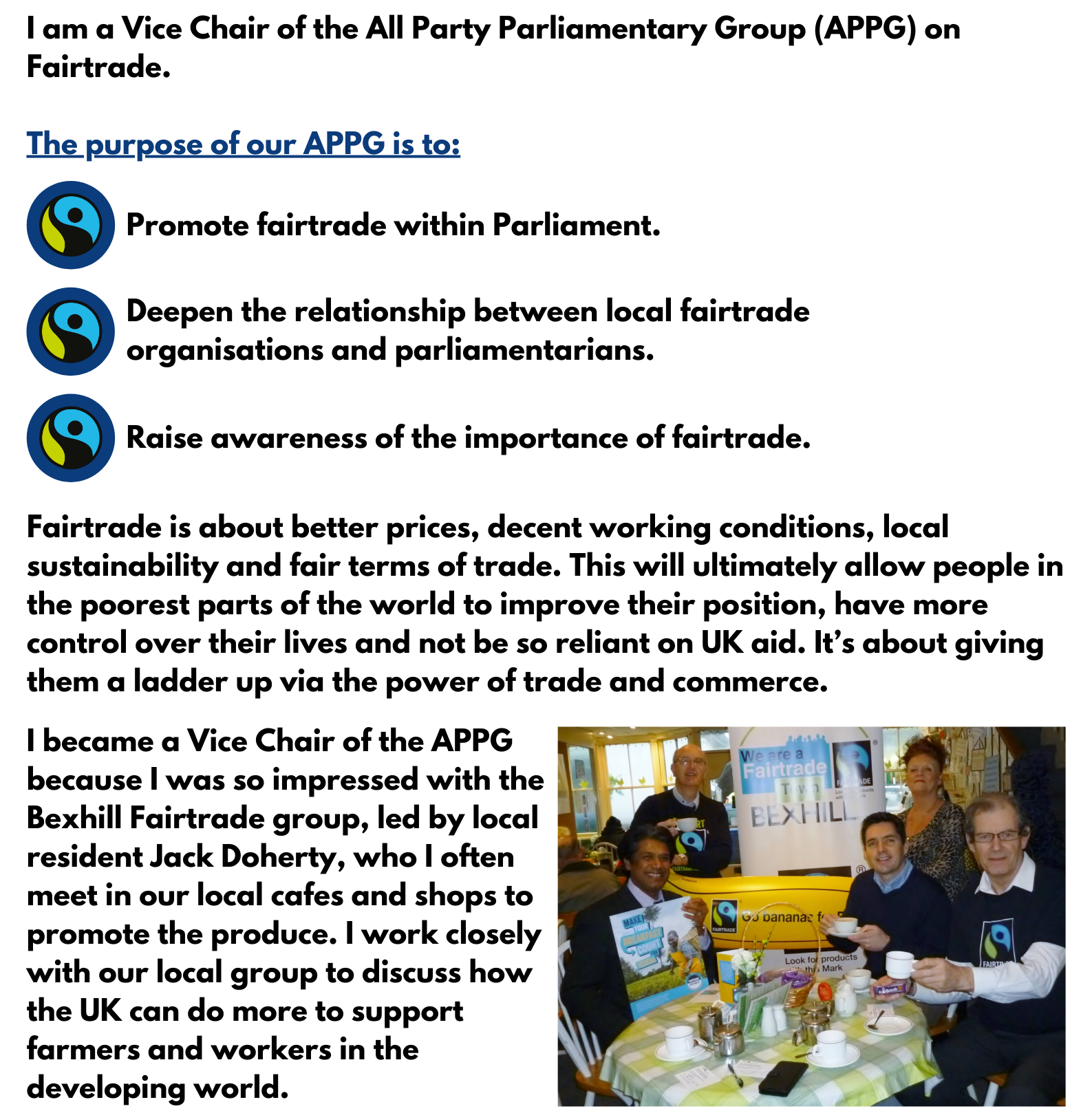 All Party Parliamentary Group on Fairtrade