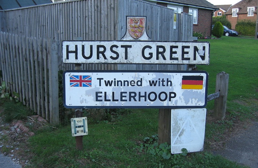 Hurst Green village sign