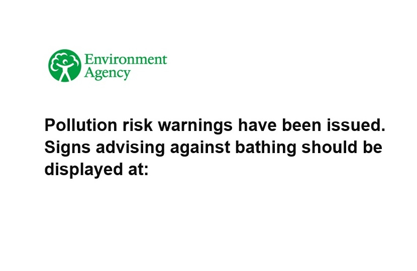 Environment Agency sewage warning