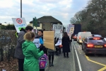 Hurst Green A21 protest